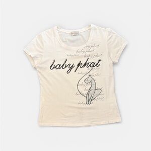 Vintage Baby Phat Cream Graphic Tee